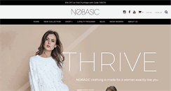 Desktop Screenshot of nobasic.com